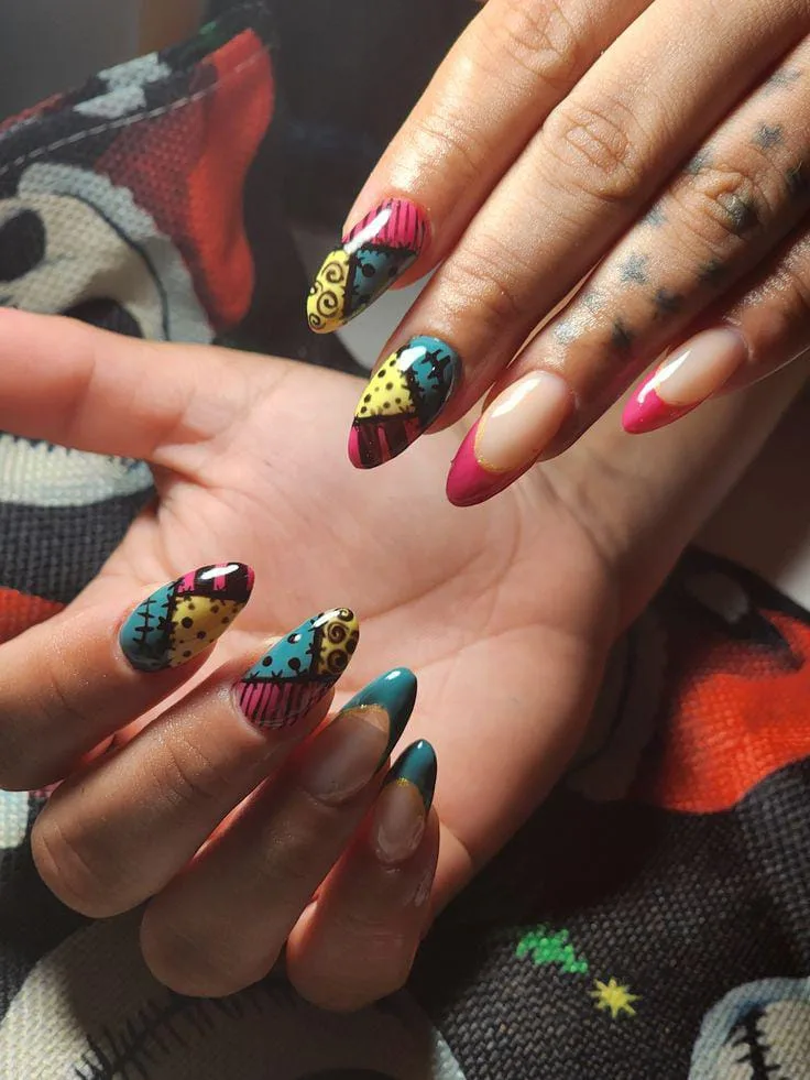 nightmare before christmas sally nails 010 a69a5bc28e