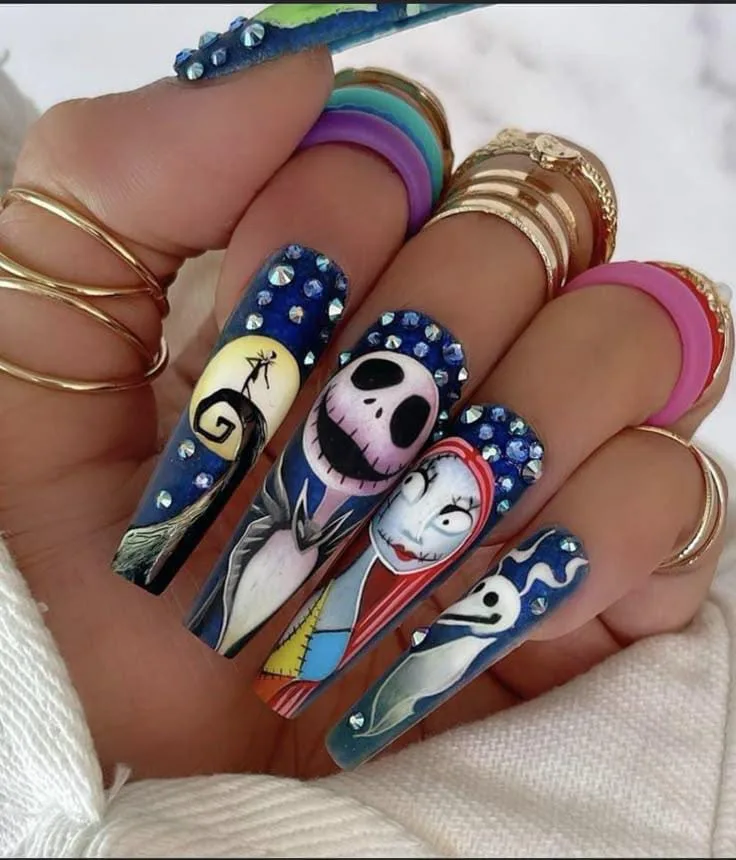 nightmare before christmas sally nails 014 357085dc7a