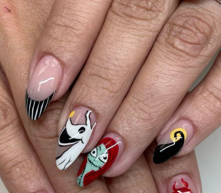 nightmare before christmas sally nails 015 4c7dfebcc9