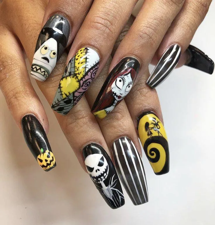 nightmare before christmas sally nails 017 9432ccf75f