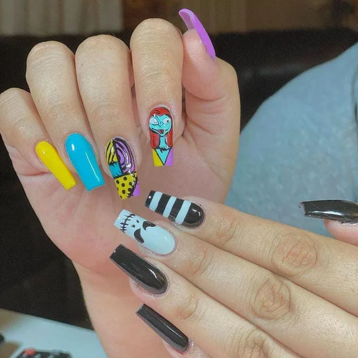 nightmare before christmas sally nails 018 bcc6ecd797