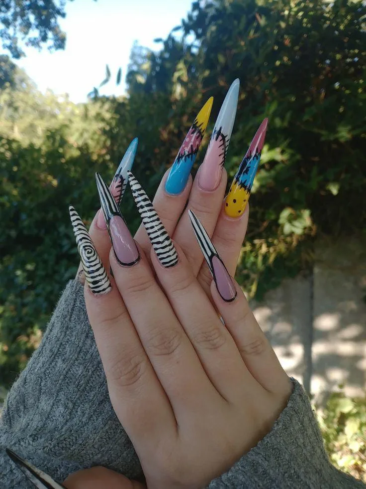 nightmare before christmas sally nails 020 949c2025b1