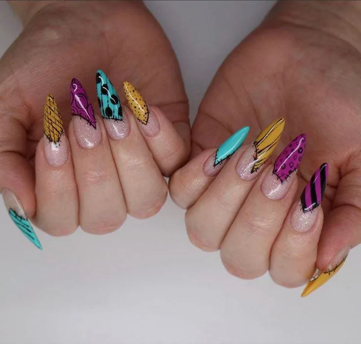 nightmare before christmas sally nails 025 12ec6bad4e