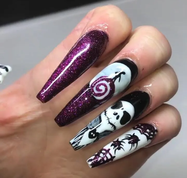 nightmare before christmas sally nails 027 bec32f46e5
