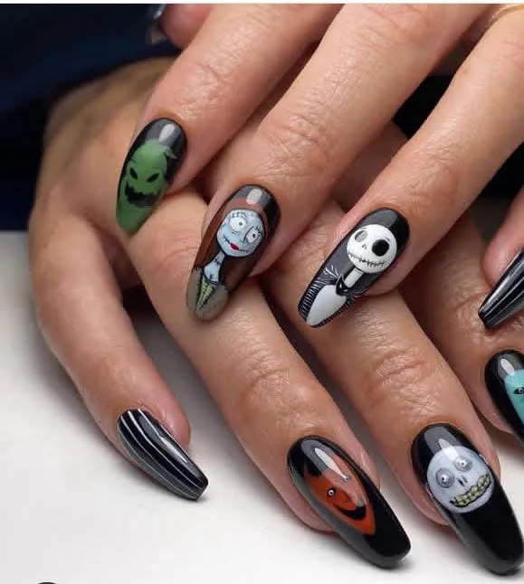 nightmare before christmas sally nails 028 d2a842d8f4