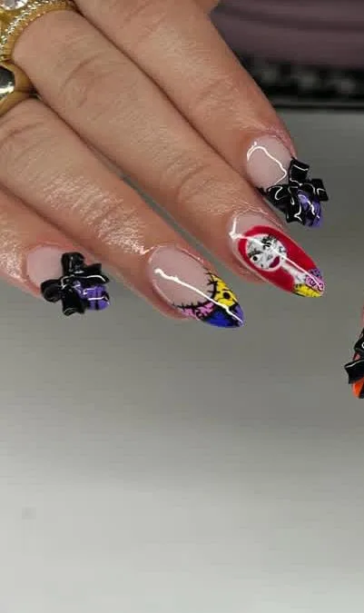 nightmare before christmas sally nails 039 8fcb3818fb
