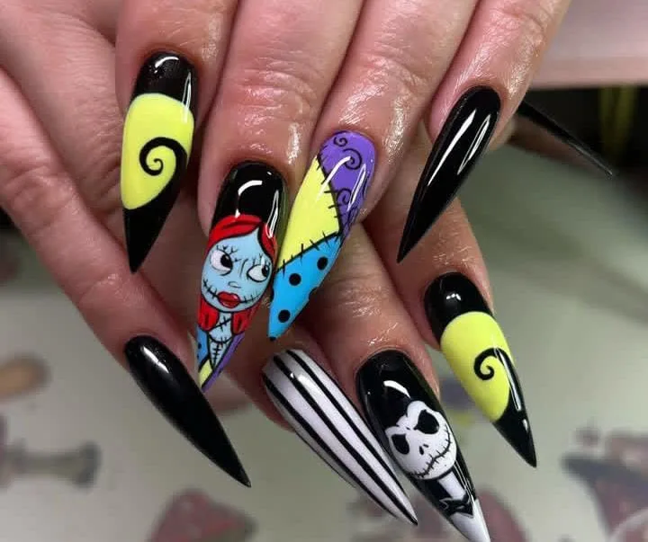 nightmare before christmas sally nails 041 83cd06caae
