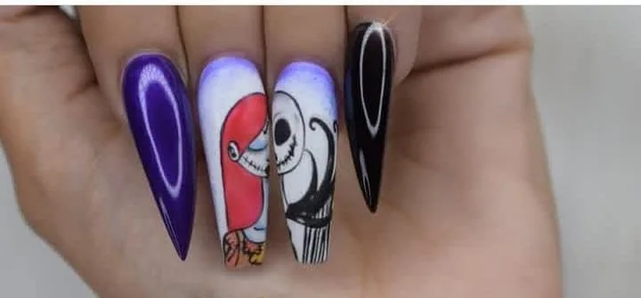 nightmare before christmas sally nails 046 d0605694d9