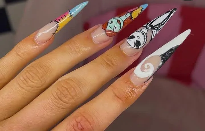 nightmare before christmas sally nails 049 6339c5252a