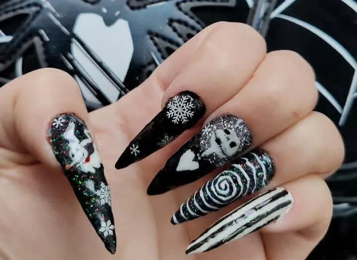 nightmare before christmas sally nails 050 6ba565be9d