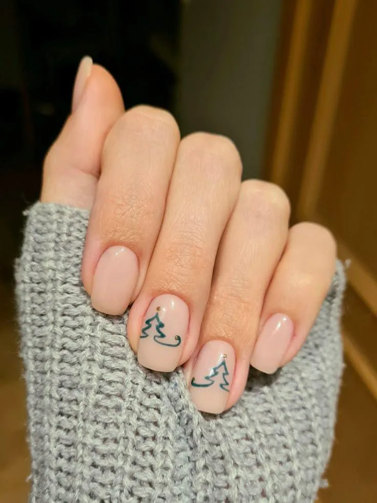 nude christmas nails 031 d1956b7424