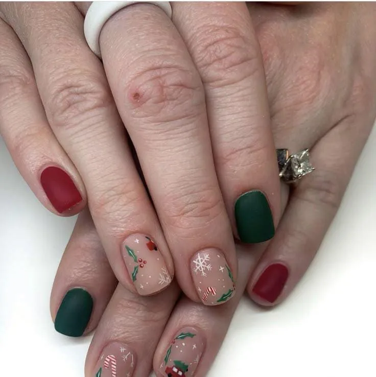nude christmas nails 050 f689d0567a