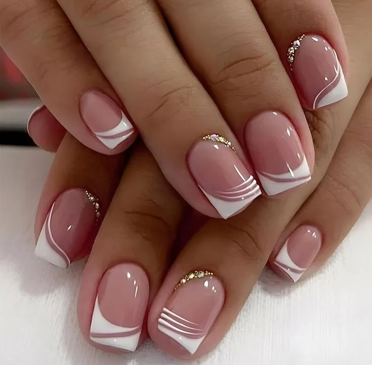 nude french tip nails 008 bab4f0bb6e