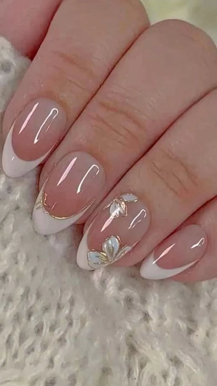 nude french tip nails 009 71d2858a36