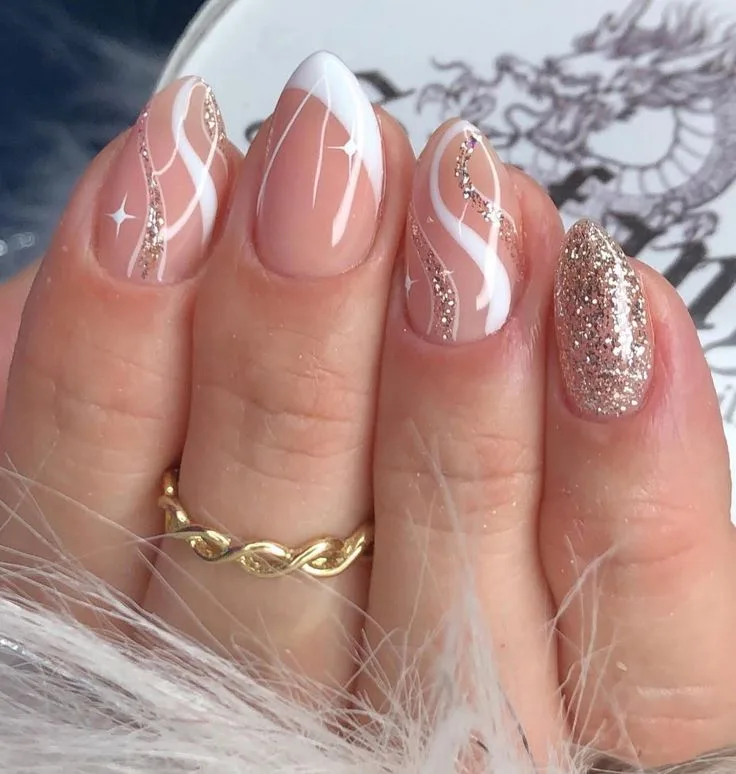 nude french tip nails 011 ba5eac4d93