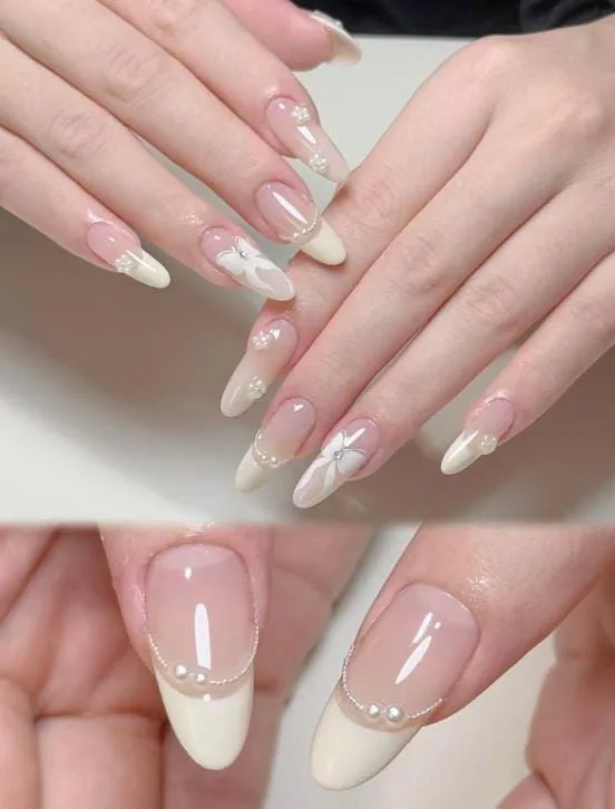 nude french tip nails 018 b8867531e6