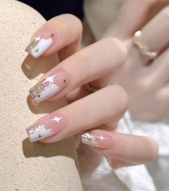 nude french tip nails 051 d606faa61e