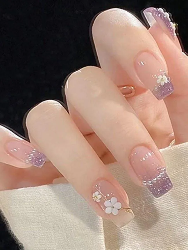 nude french tip nails 053 104d403906