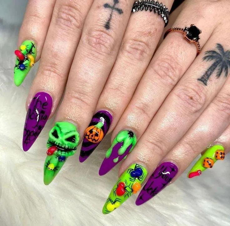 oogie boogie nails 007 2550ebb507