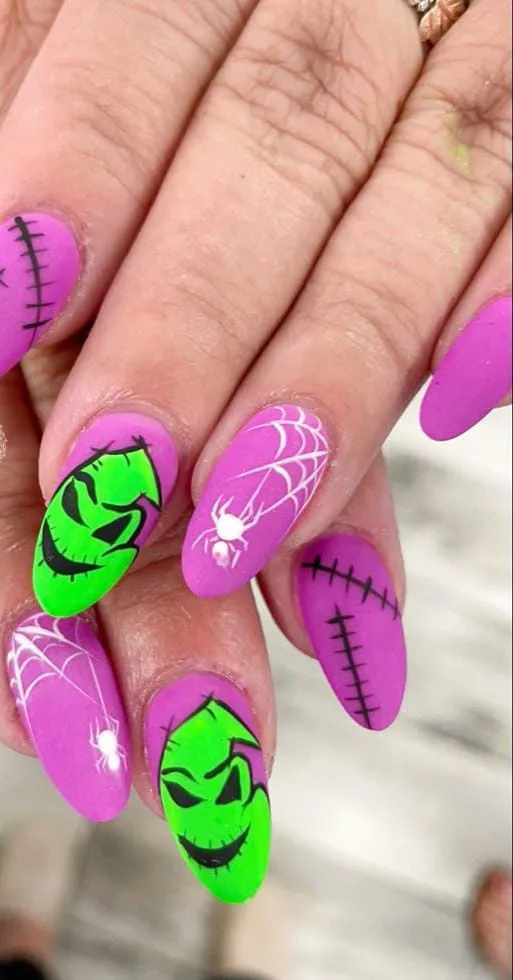 oogie boogie nails 022 8a6312e8bc