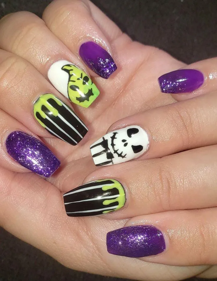 oogie boogie nails 037 fd7132e52b