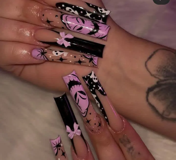 oogie boogie nails 044 f44c7a73c4