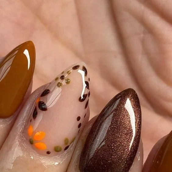 orange fall nails 010 bcfd944bd2
