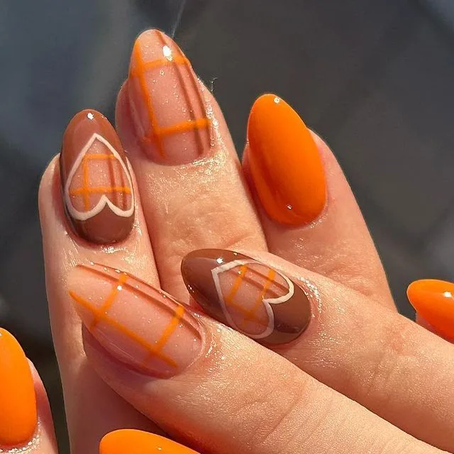 orange fall nails 012 25c3a444e9