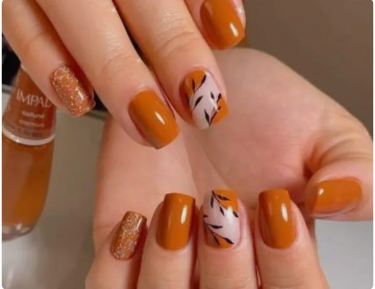orange fall nails 018 266950d6b2