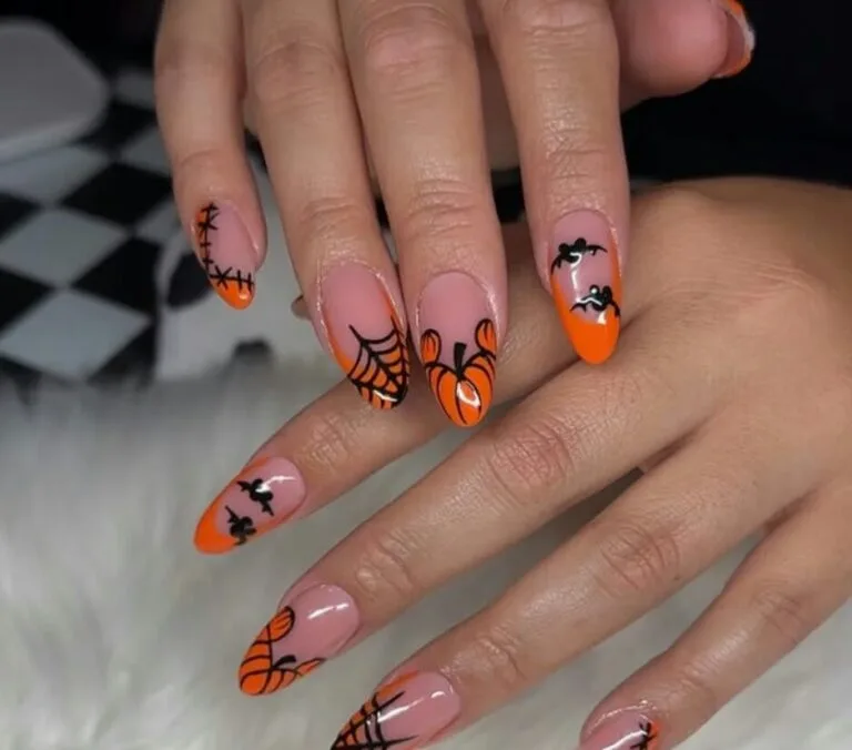 orange halloween nails 002 5d7e6066f2