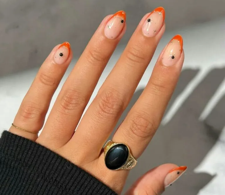 orange halloween nails 005 ee0094d937