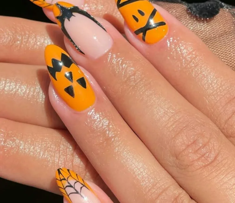 orange halloween nails 012 34a14ee904