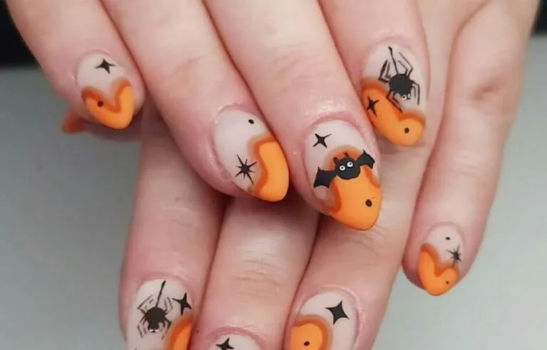 orange halloween nails 013 15010c229e