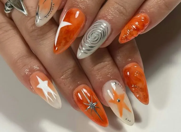 orange halloween nails 021 d75aae803b