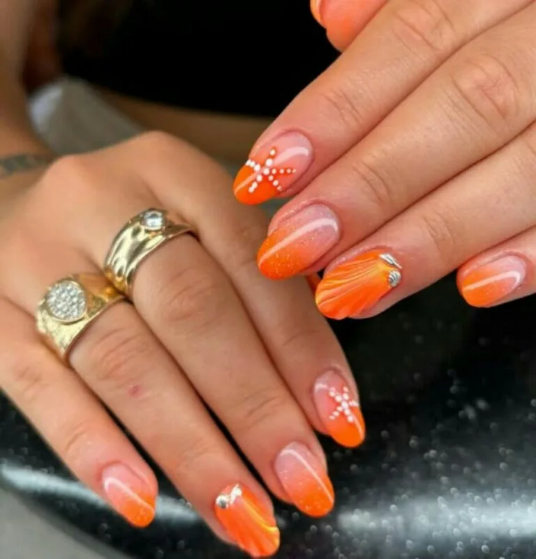 orange halloween nails 030 24acae27b8