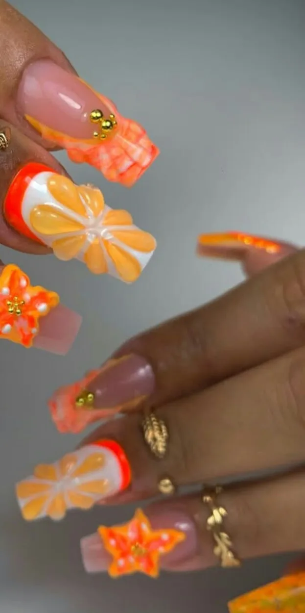 orange halloween nails 040 e23a108c39