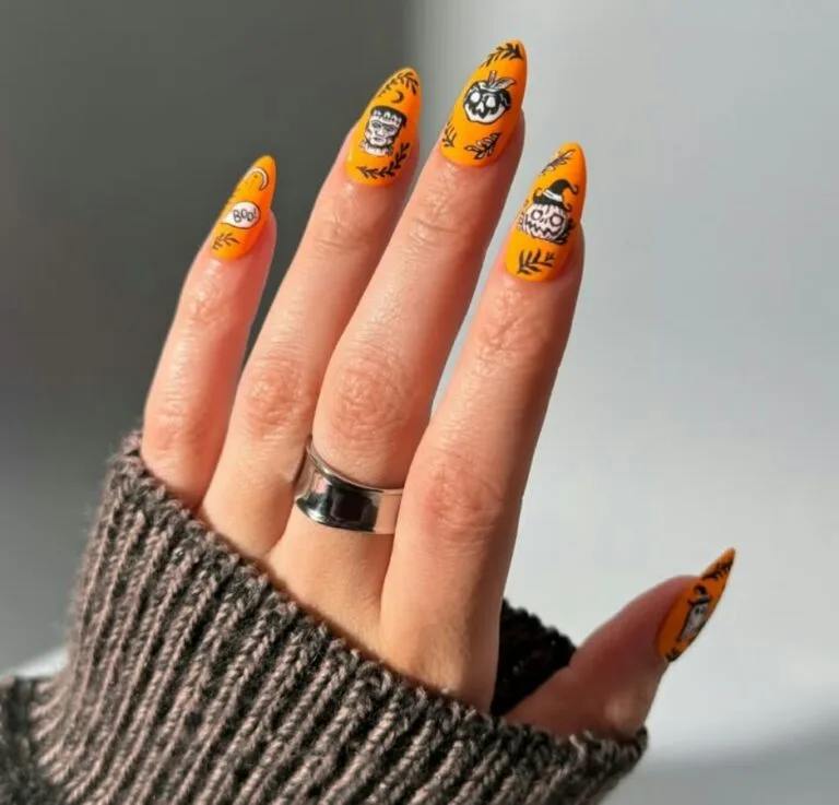 orange halloween nails 046 90a644a3a1