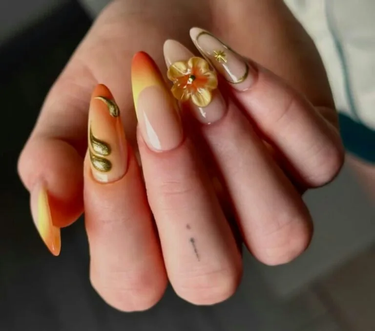 orange halloween nails 047 d434ff3abe