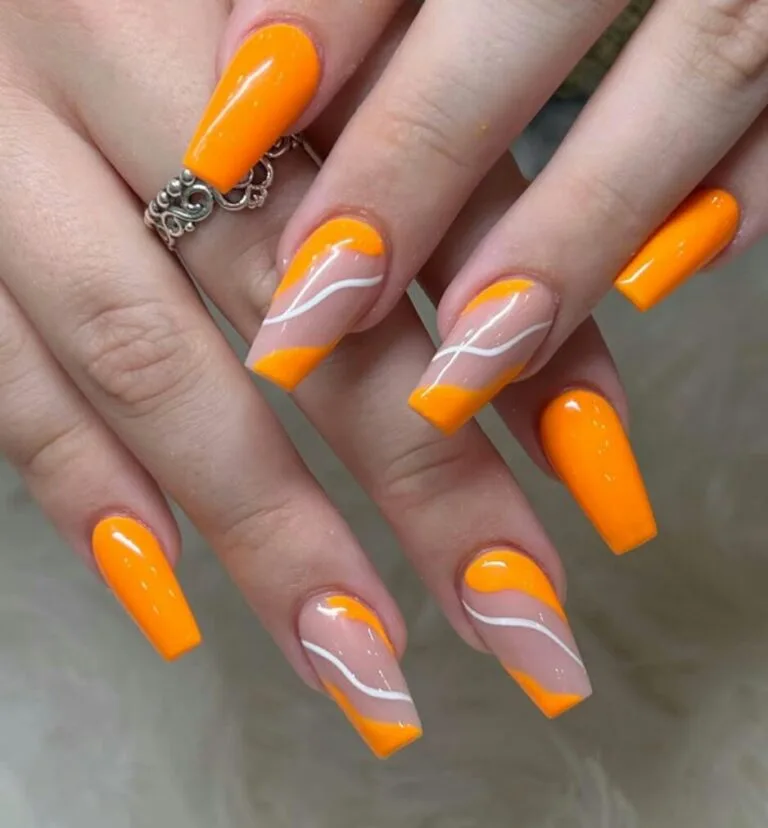 orange halloween nails 050 7528adfca1