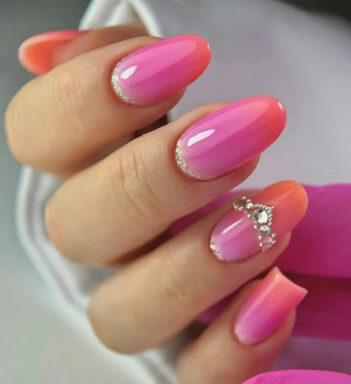 orange ombre nails 011 e5634509a4