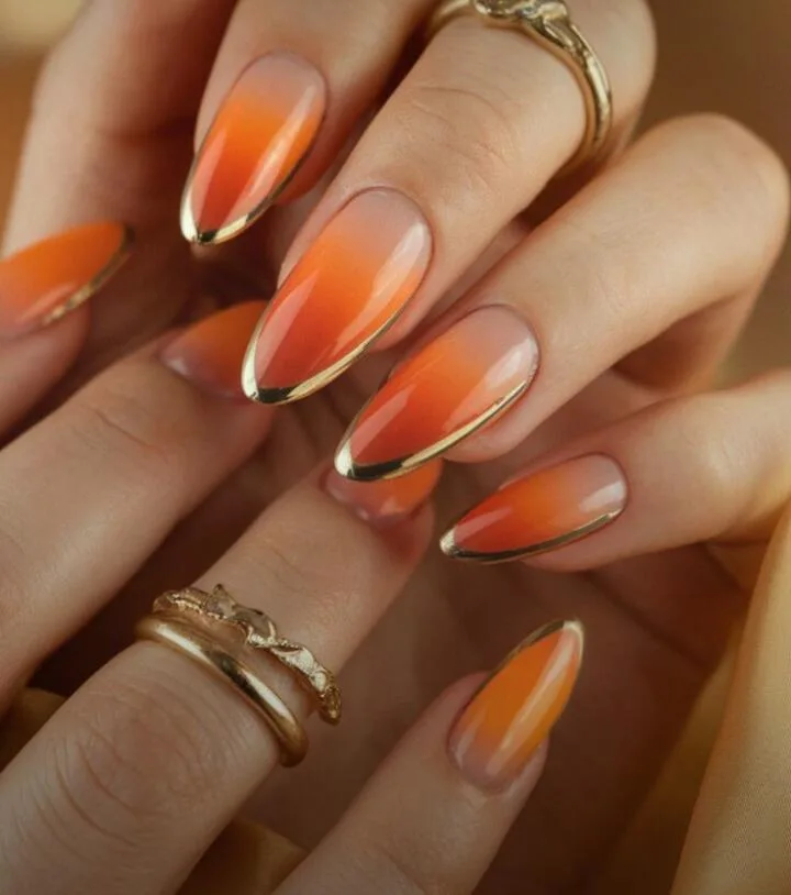 orange ombre nails 018 3dd491f88f