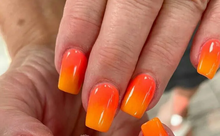 orange ombre nails 031 b6e6d25fb5