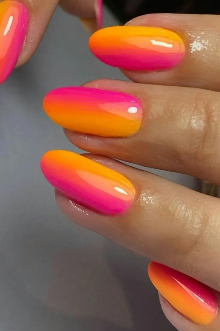 orange ombre nails 049 4b235afc0e