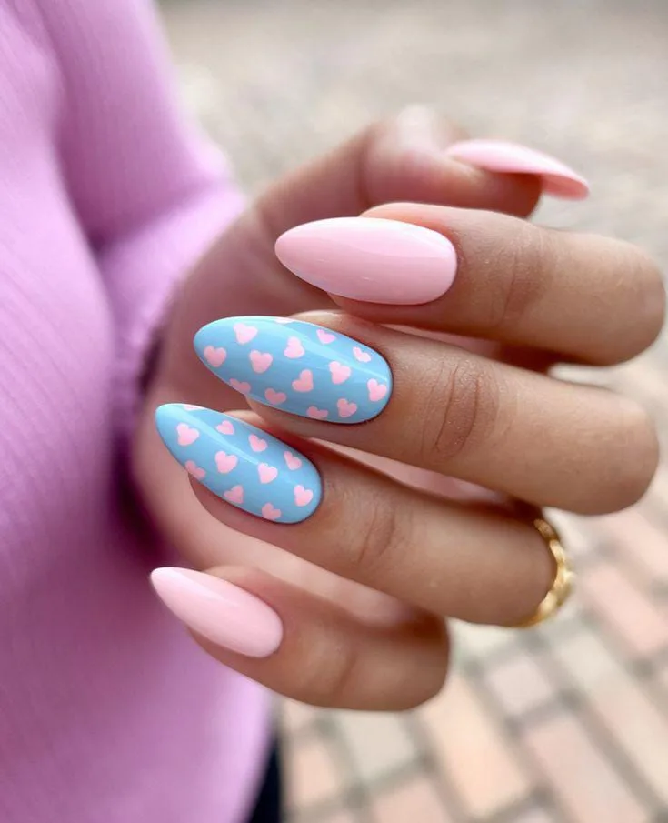 pastel valentines nails 003 942fdec9b9