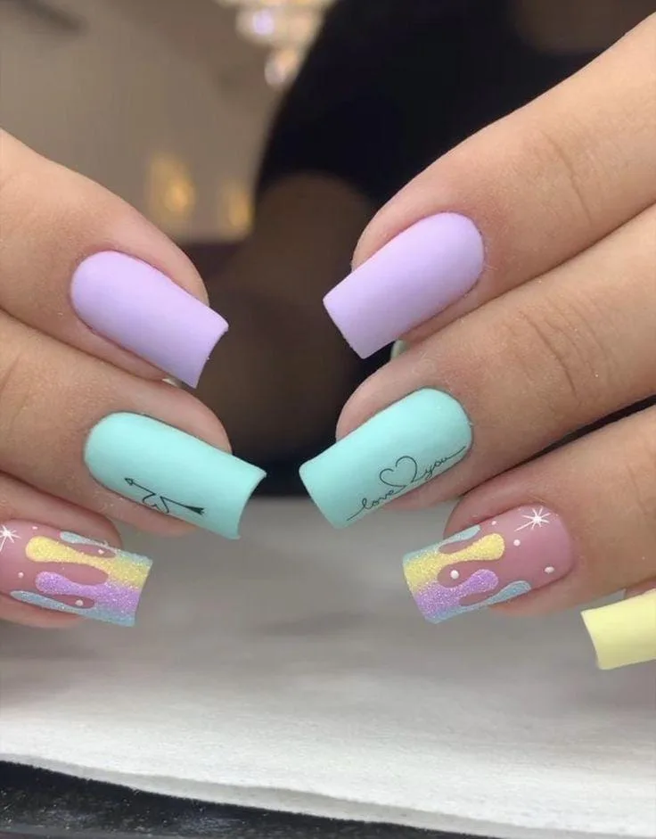 pastel valentines nails 025 a1283813d8