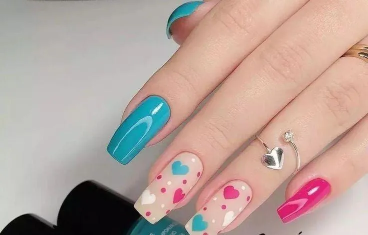 pastel valentines nails 033 bb8b1a35b8