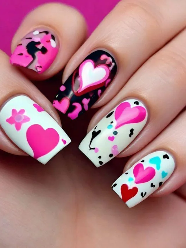 pastel valentines nails 040 3b8a7af0ae