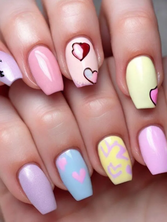 pastel valentines nails 041 8b38720048