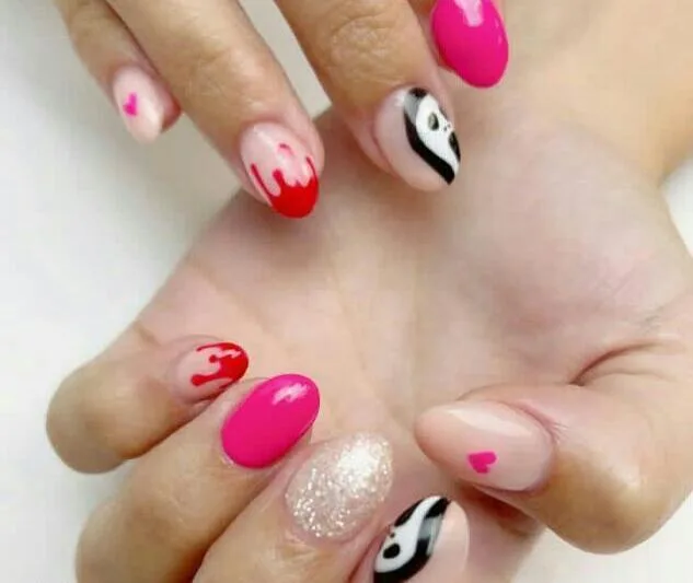 pink halloween nails 004 ce3c520a03