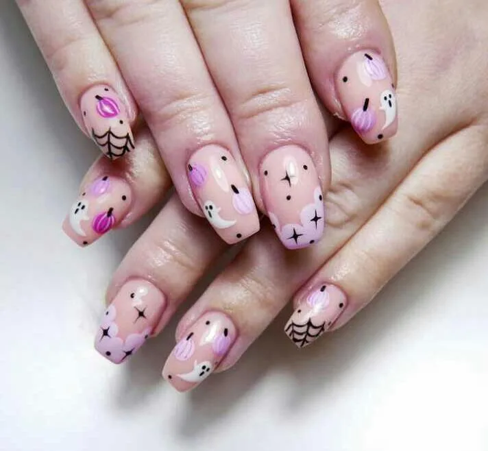 pink halloween nails 016 0d57d221d0